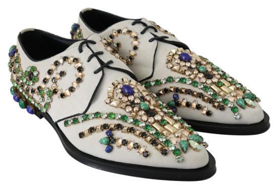  돌체앤가바나 플랫 슈즈 LA7203 WHITE - DOLCE & GABBANA