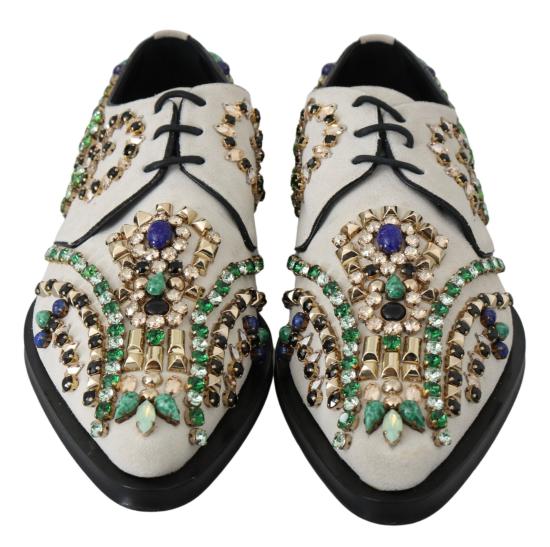  돌체앤가바나 플랫 슈즈 LA7203 WHITE - DOLCE & GABBANA