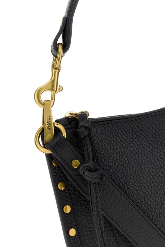 26FW 이자벨마랑 오스칸 호보 지퍼백 BF0066FAC3C22M 01BK BLACK - ISABEL MARANT