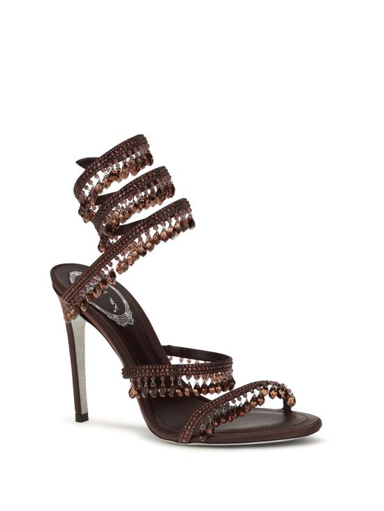 26FW 르네 카오빌라 샌들 C12535105 R001Y432 BURGUNDY - RENE CAOVILLA