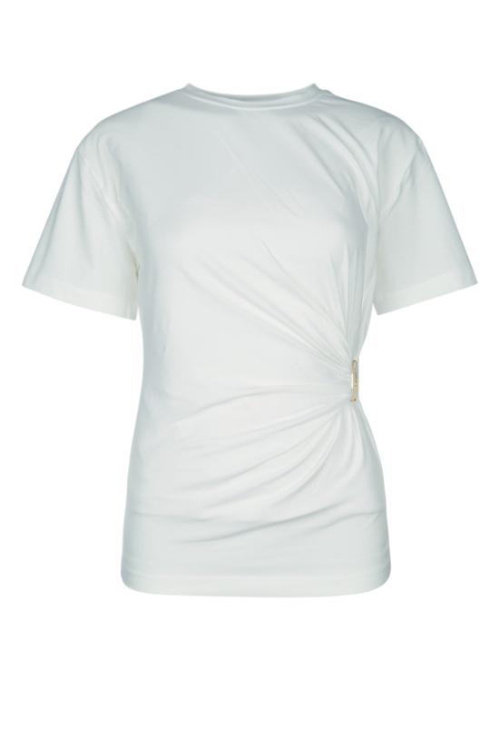 26SS 핑코 반팔 티셔츠 106455A35D Z05 WHITE