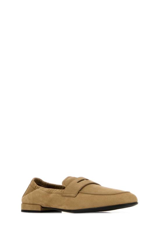 26FW 프라다 셔플 앤틱 스웨이드 로퍼 1D051OF010037 F0F24 BEIGE - PRADA