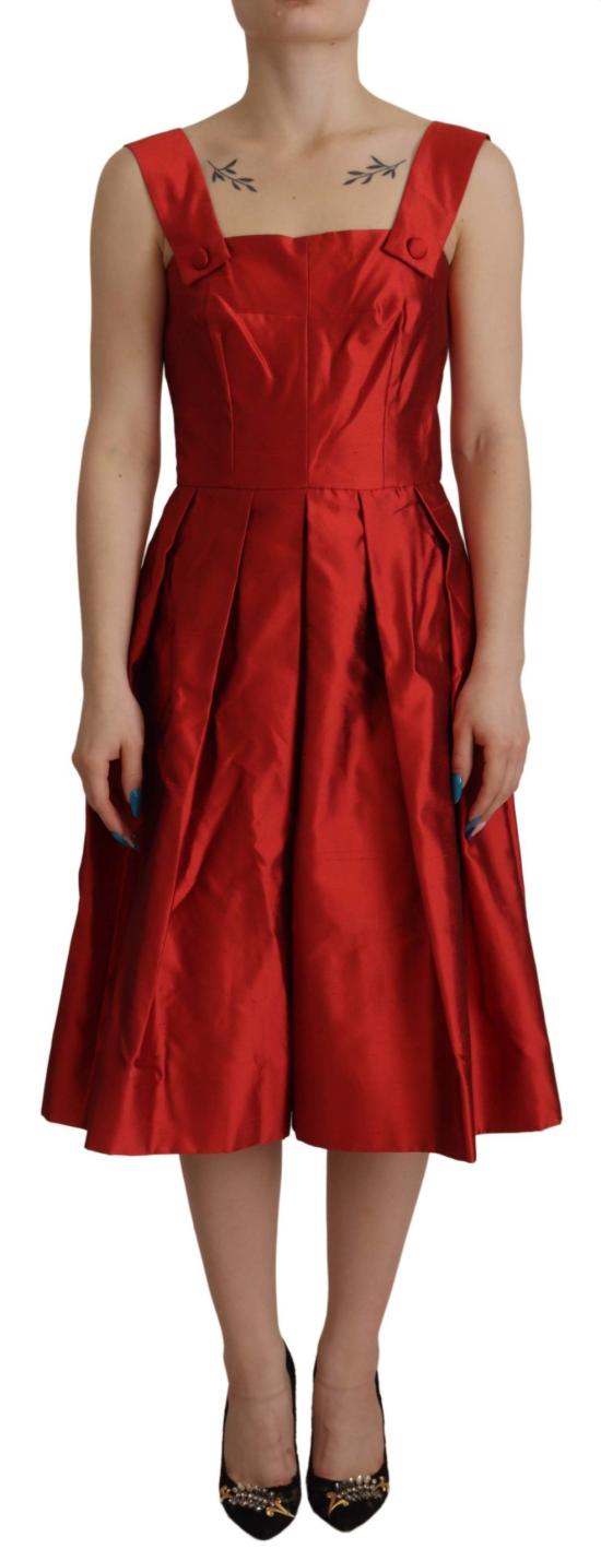 돌체앤가바나 미디 원피스 DR28717 DR28812 RED