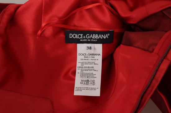  돌체앤가바나 미디 원피스 DR28717 DR28812 RED - DOLCE & GABBANA