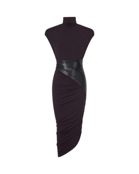 26FW 안다마네 미디 원피스 9860747 Black
