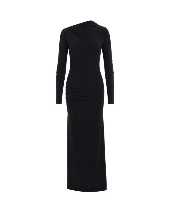 26FW 안다마네 롱 원피스 3208035 Black