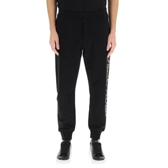  알렉산더 맥퀸 트레이닝/조거 팬츠 AL 8990151966932 BLACK - ALEXANDER MCQUEEN