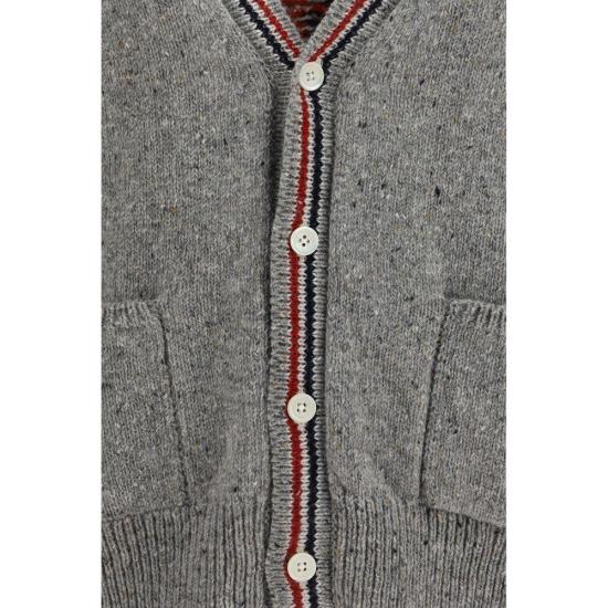 26FW 톰브라운 가디건 THMKC647AY1506055BB GRAY - THOM BROWNE