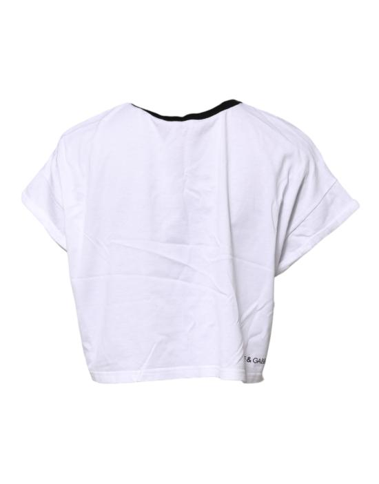  돌체앤가바나 반팔 티셔츠 TSH906755 WHITE - DOLCE & GABBANA