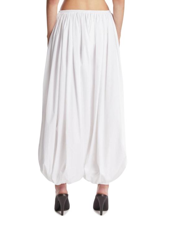 26FW 알라이아 미디 스커트 AA9P1395T405D000 White - ALAIA