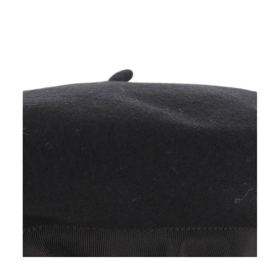 26FW 파투 베레모 AC1120235999B Black - PATOU