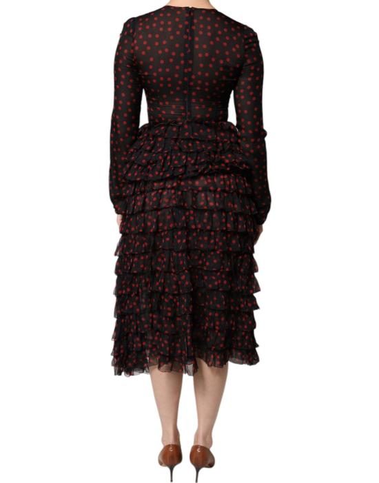  돌체앤가바나 롱 원피스 DR281255 BLACK - DOLCE & GABBANA