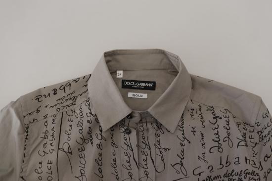  돌체앤가바나 긴팔 셔츠 TSH7975 GRAY - DOLCE & GABBANA