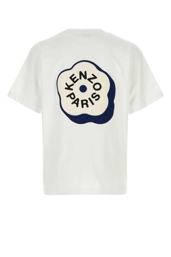 26SS 겐조 Boke Flower 2.0 자수 오버사이즈 티셔츠 FG55TS4024SG 01 WHITE - KENZO