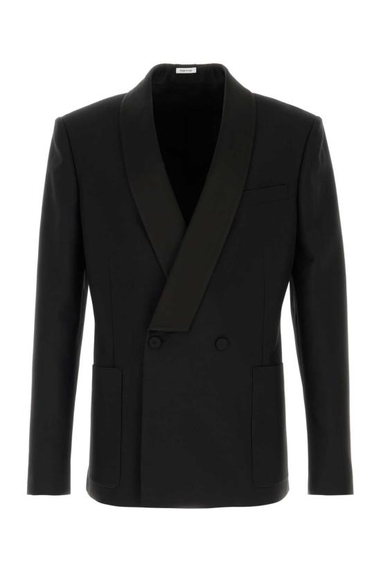 26FW 알렉산더 맥퀸 수트 자켓 864978QUAAE 1000 BLACK