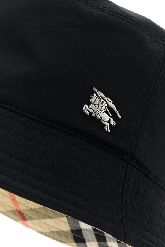 26FW 버버리 버킷햇 8130424 A1189 BLACK - BURBERRY