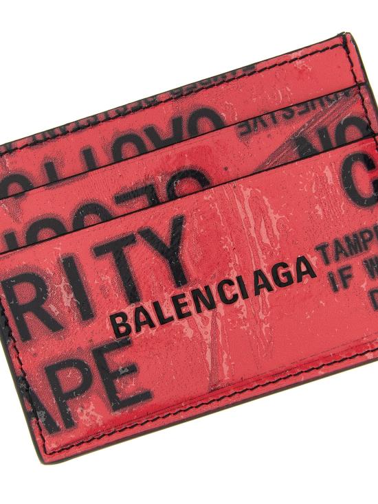 25FW 발렌시아가 명함지갑 BA318295BM RED - BALENCIAGA