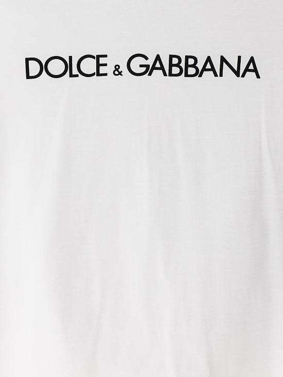 26SS 돌체앤가바나 반팔 티셔츠 DO263766BM WHITE - DOLCE & GABBANA