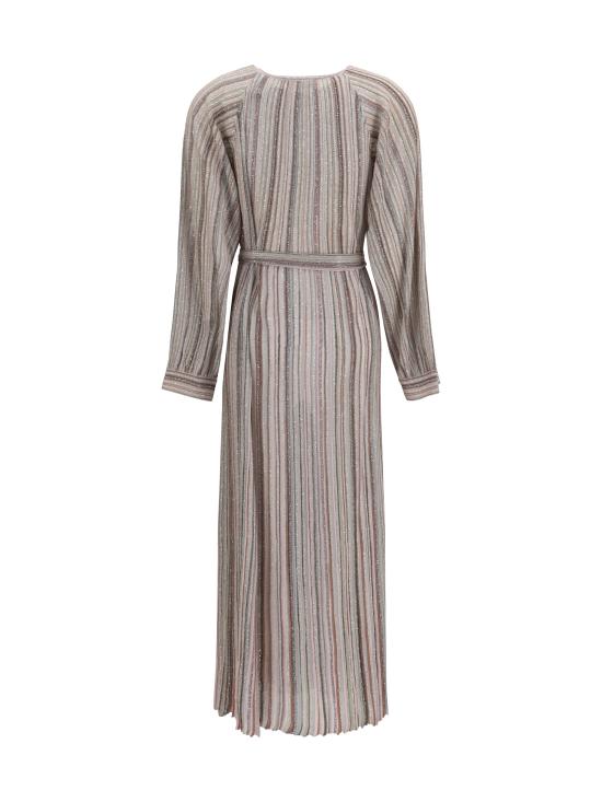 26FW 미소니 롱 원피스 DS26WM0JBK01J8 S30GE PINK - MISSONI