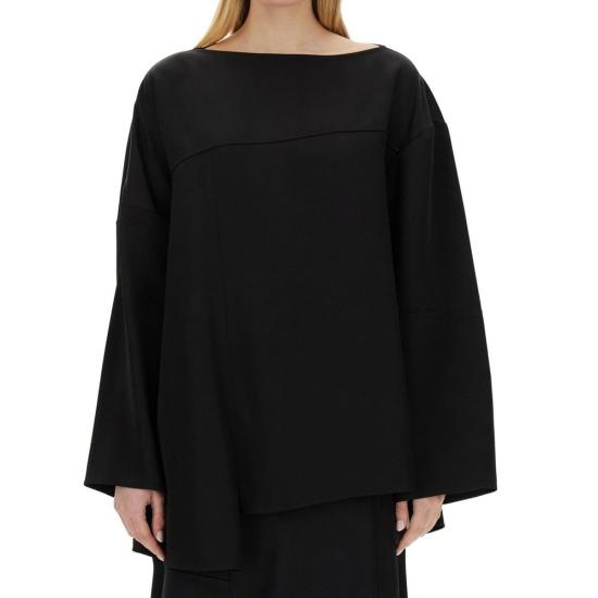 질샌더 블라우스 JI 9132000182484 BLACK - JIL SANDER