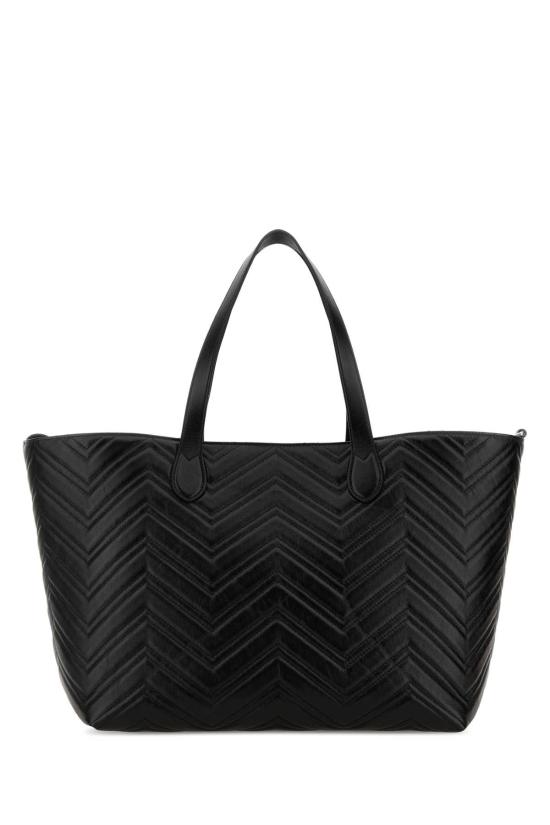 26FW 구찌 GG 마몽 라지 토트백 855392AAFS1 1000 BLACK - GUCCI