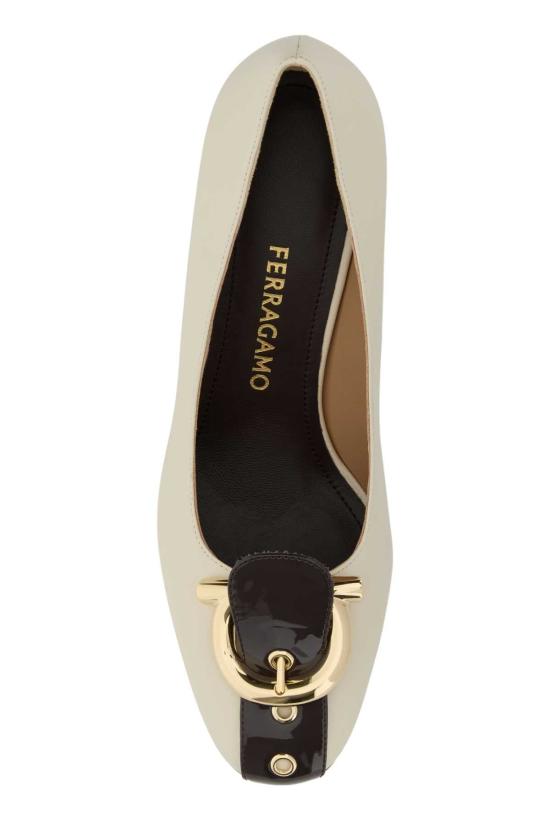 26SS 살바토레 페라가모 힐/펌프스 01K9537900211C MASTMORO BEIGE - SALVATORE FERRAGAMO