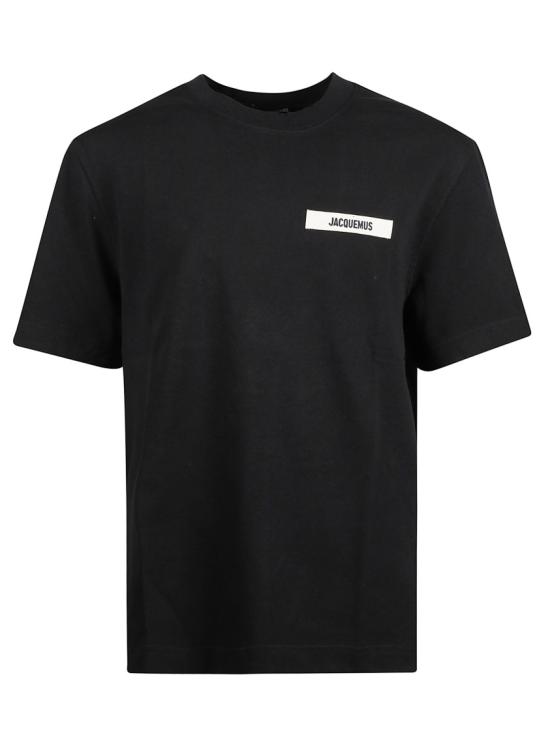 26FW 자크뮈스 반팔 티셔츠 25HTSM00133AJ00226990 Black
