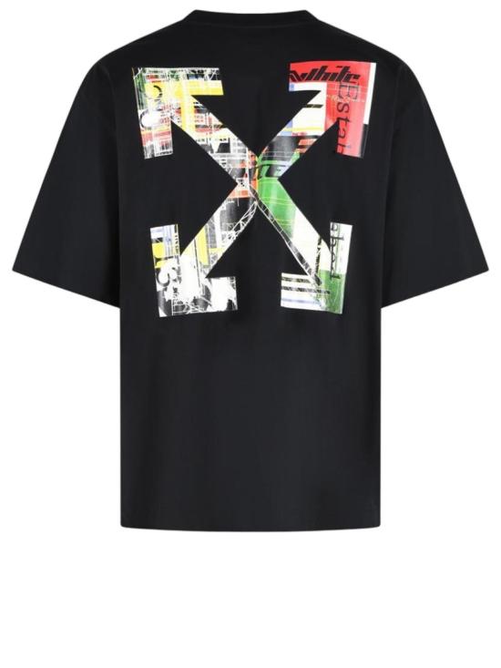 26FW 오프화이트 반팔 티셔츠 44MAA120F26J00Z001 Black - OFF WHITE