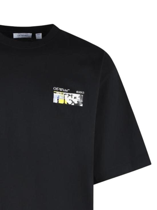 26FW 오프화이트 반팔 티셔츠 44MAA120F26J00Z001 Black - OFF WHITE