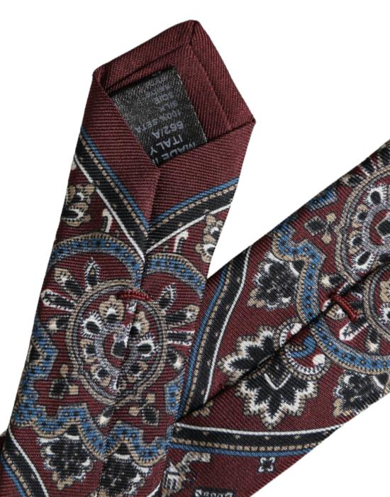  돌체앤가바나 넥타이 KRA3319 BURGUNDY - DOLCE & GABBANA