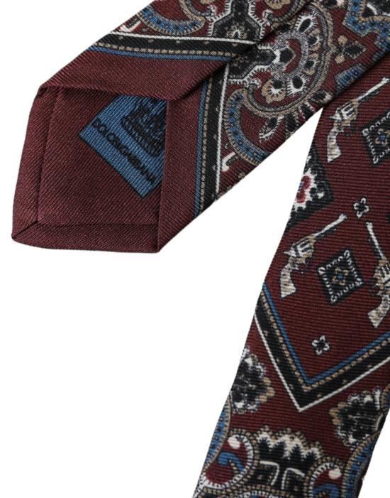  돌체앤가바나 넥타이 KRA3319 BURGUNDY - DOLCE & GABBANA