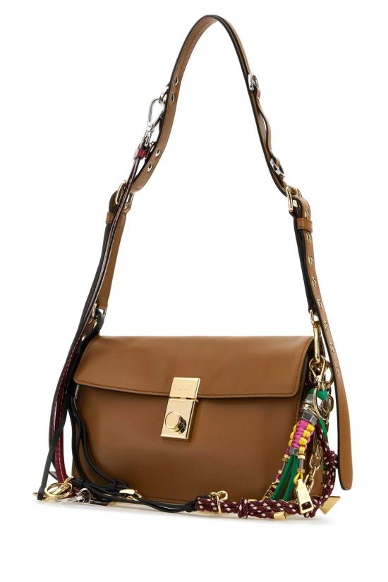  프라다 소프트 사운드 스몰 숄더백 1BD379VOO62C6A F02Z8 BROWN - PRADA