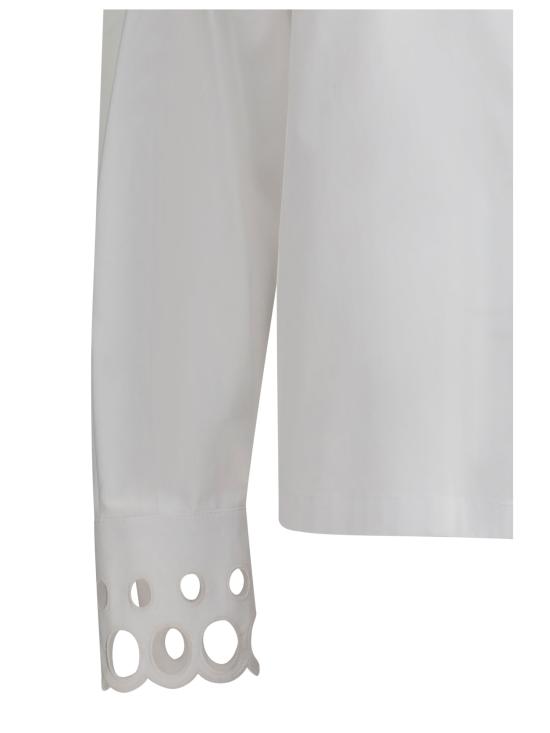 26FW 막스마라 스튜디오 셔츠 2626116011600 001 WHITE - MAX MARA STUDIO