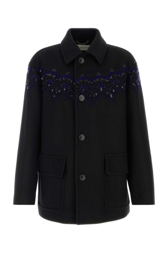26FW 드리스 반 노튼 코트 2620202404216 900 BLACK