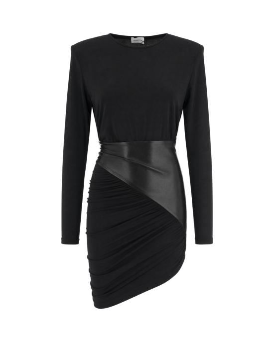 26FW 안다마네 숏 원피스 4113107 Black