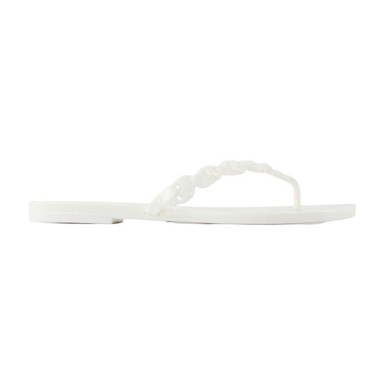 26SS 토리버치 뮬/슬리퍼 CONFIG TORS25301 WHITE