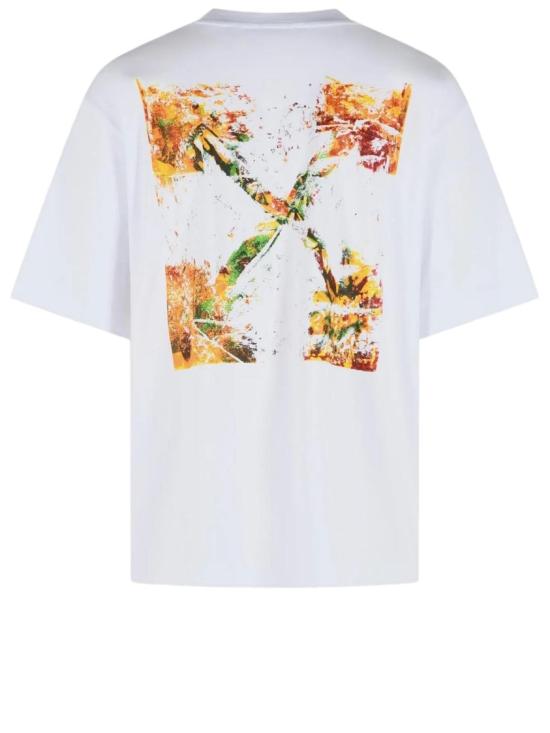 26FW 오프화이트 반팔 티셔츠 44MAA120F26J00D100 White - OFF WHITE