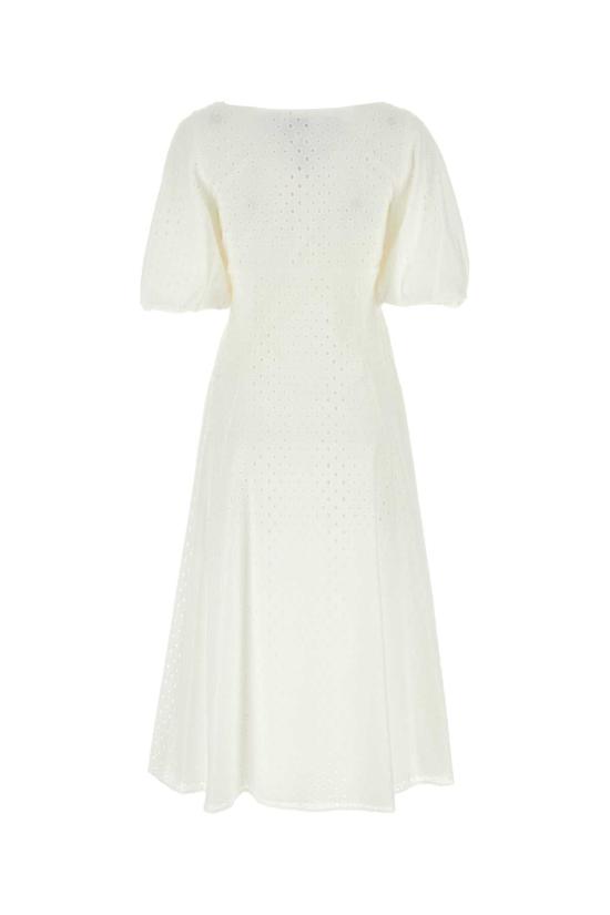  겐조 미디 원피스 FD52RO1169FG 02 WHITE - KENZO