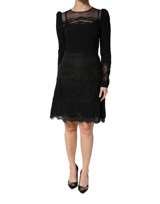  돌체앤가바나 미디 원피스 DR81924 BLACK - DOLCE & GABBANA