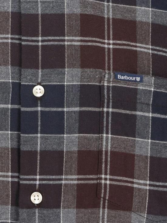 26FW 바버 긴팔 셔츠 MSH4991TN38 Brown - BARBOUR