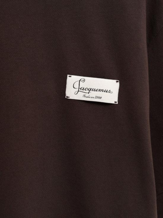 26FW 자크뮈스 반팔 티셔츠 TSU00329 AJ00327 881 Brown - JACQUEMUS