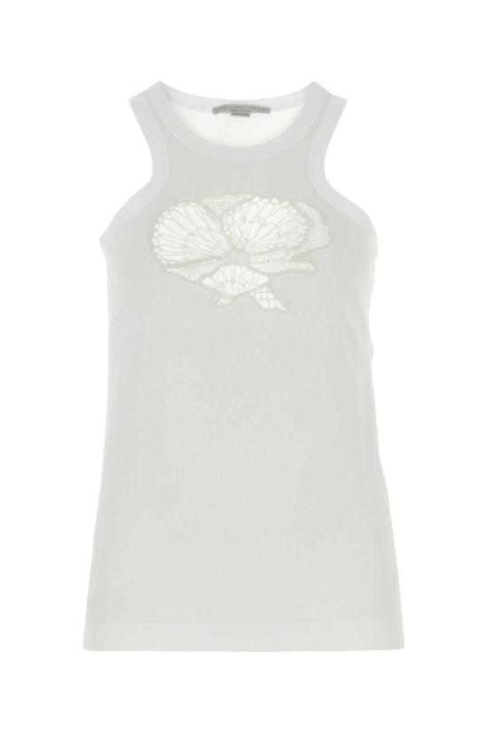  스텔라 맥카트니 민소매 티셔츠 6J02783SPY59 9000 WHITE
