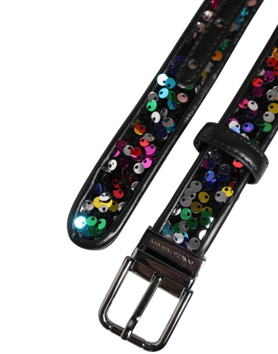  돌체앤가바나 가죽 벨트 BEL9475 BLACK - DOLCE & GABBANA
