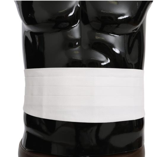  돌체앤가바나 패브릭 벨트 BEL60656 WHITE - DOLCE & GABBANA