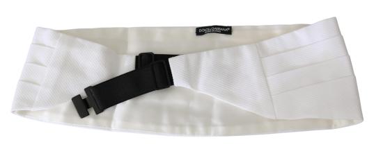  돌체앤가바나 패브릭 벨트 BEL60656 WHITE - DOLCE & GABBANA
