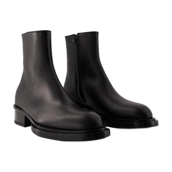  알렉산더 맥퀸 부츠 CONFIG AMQS20016420 BLACK - ALEXANDER MCQUEEN