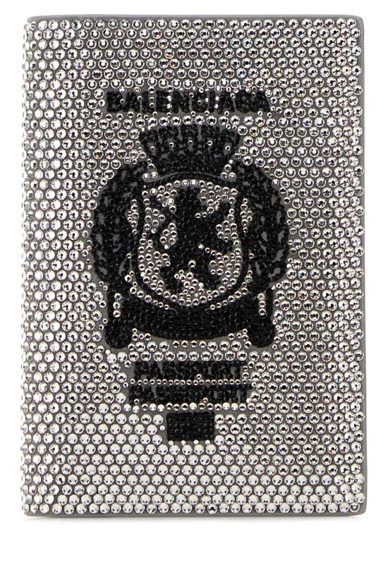 26SS 발렌시아가 패스포트 홀더 7877422ACCR 1232 SILVER