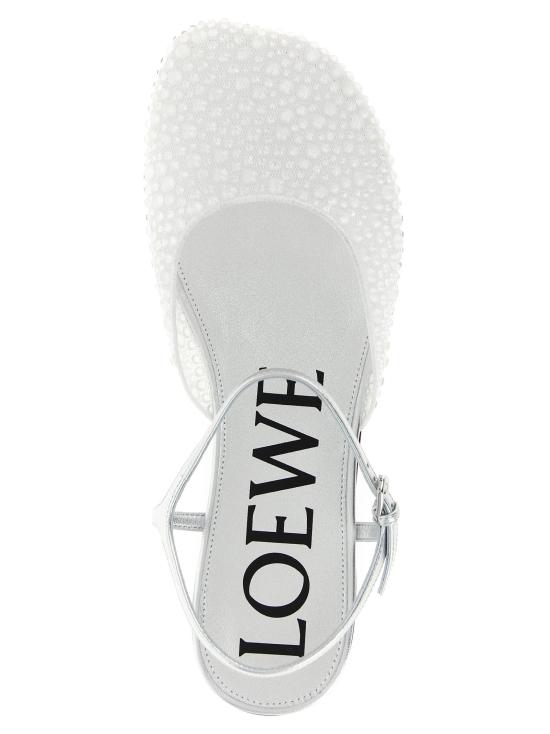25FW 로에베 플랫 슈즈 LO322156BM WHITE