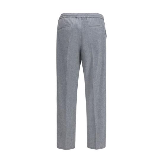 26FW 브루넬로 쿠치넬리 스트레이트 팬츠 BRME226E1710C003BB GRAY - BRUNELLO CUCINELLI