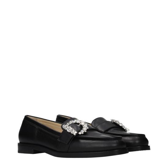  지미추 로퍼 JI15478417031433BT BLACK - JIMMY CHOO